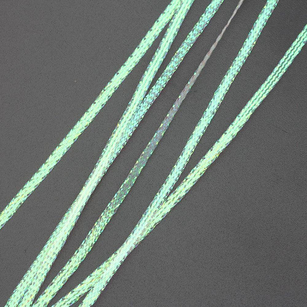 Glow Flash Fish-Scale Shining Strip Synthetic Fly Tying Materials  Fishing Accessories