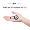 Keychain Light Adjustable Outdoor COB Keyring Flashlight Camping Working Lamp Battery Operated Lighting Equipment Camper Clip