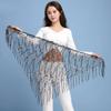 Tassel Belly Dance Hip Scarf Triangular Dancer Skirt Dance Belt Women Waist Chains  Latin Dancer