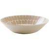 Minoru Pottery Amis 225 Deep Plate, Greige