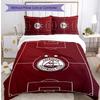 Aberdeen FC Printed 3PCS Bedding Set Breathable Duvet Cover with Pillowcases Decorative Bed Linen for Bedroom Home