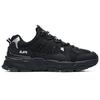 Fila Trek 1S Ткань Синтетическая кожа Спортивный Комфорт Низкий верх Повседневная обувь для образа жизни Мужская повседневная обувь Черный F12M144127FBK