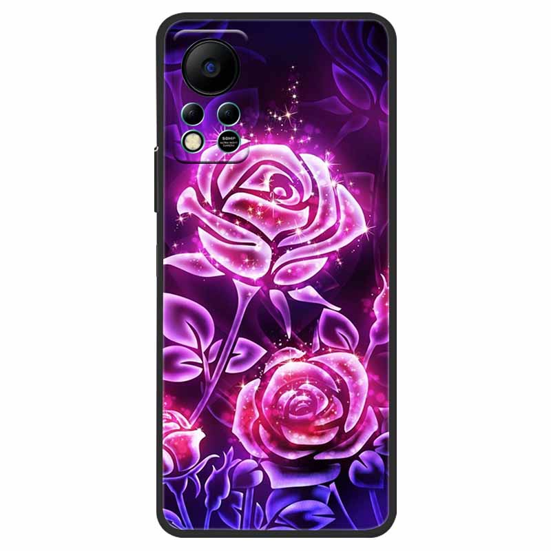 Для Infinix HOT 11S NFC Чехол X6812B Модный Мягкий ТПУ Силиконовый Чехол для Телефона Для Infinix HOT11S NFC Задняя Крышка HOT 11 S 6.78 Funda