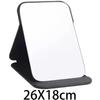Foldable Portable Vanity Mirror for Dorm, Office, or Home Desktop
