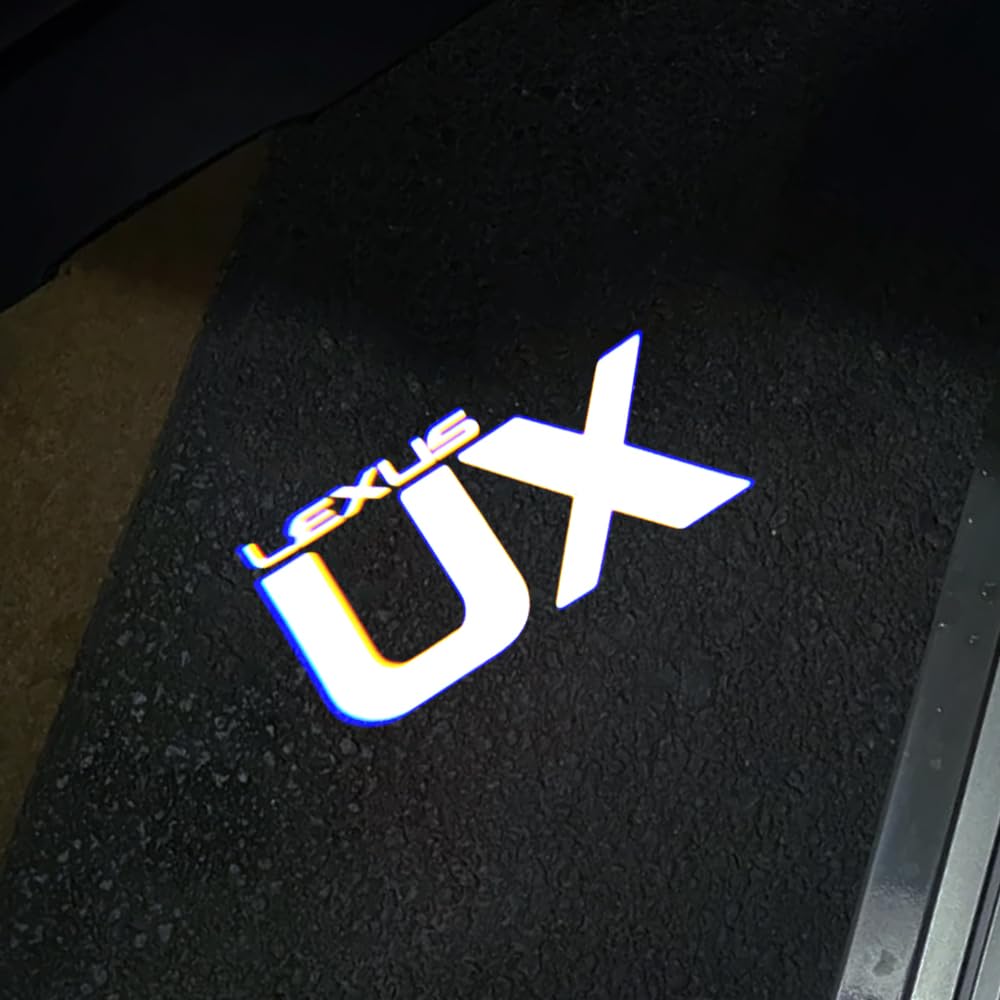 Светодиодные проекторы логотипа Lexus на двери (Welcome Lights) 2 шт. HD Набор Совместимо с LS ES IS LX RX GS