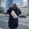 Unisex Large Capacity Crossbody Chest Bag Casual Nylon Sling Bag Adjustable Waist Pack Travel Sports Shoulder Fanny Pack