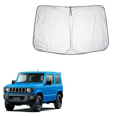 Автомобильная солнцезащитная шторка для лобового стекла Suzuki Jimny JB64W JB74W Jimny Sierra JB64 JB74 Компактное хранение с сумкой-чехлом / (2018/07/01~) - Утолщенный,