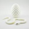 3D Printed Snake with Egg Joint Mobility Simulate Snake Ornament Desktop Home Animal Decoration Kids Desktop accessories