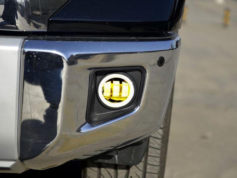 Рамка накладки противотуманной фары Toyota Tundra для моделей 2014-2021 годов - Кронштейн защиты передней части в оригинальном стиле