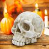 Смола Хэллоуин Статуя Реквизит Центральный элемент Украшение Модель человеческой головы Декор для фестиваля
