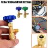 1pc Dispensing Valve Bottle Opener Refrigerant Bottle Can Tap 1/4 SAE Thread Adapter For R22 R134a R410A Gas Refrig G8I9