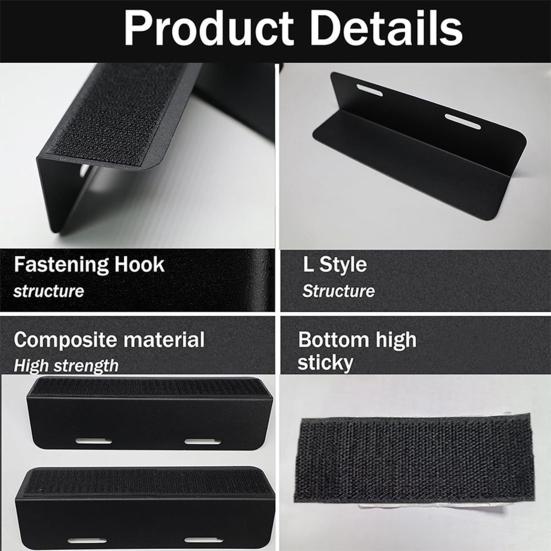 3 шт. Универсальный органайзер для багажника автомобиля, противоскользящие разделители с прочными ремнями, регулируемый багаж