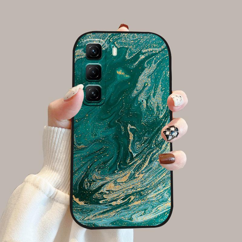 Чехол для Infinix Hot 50 Pro+ Hot50 Pro Plus 4G Силиконовый ТПУ Чехол для Телефона Для INFINIX HOT 50 5G Coque Модный Мягкий Чехол для Телефона