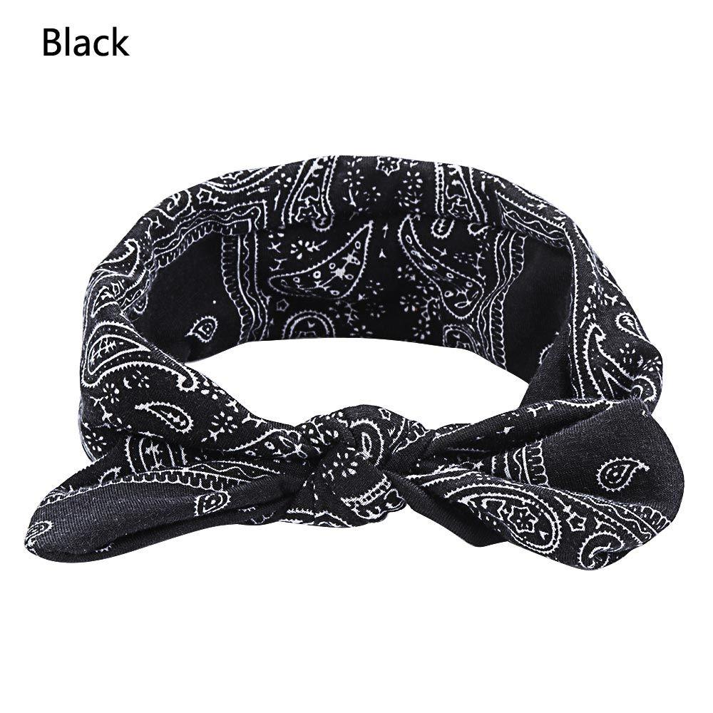 Аксессуары для волос Банданы Кроличьи ушки Повязка для волос Узел Головная повязка Ретро Повязка на голову Женские повязки с узлом