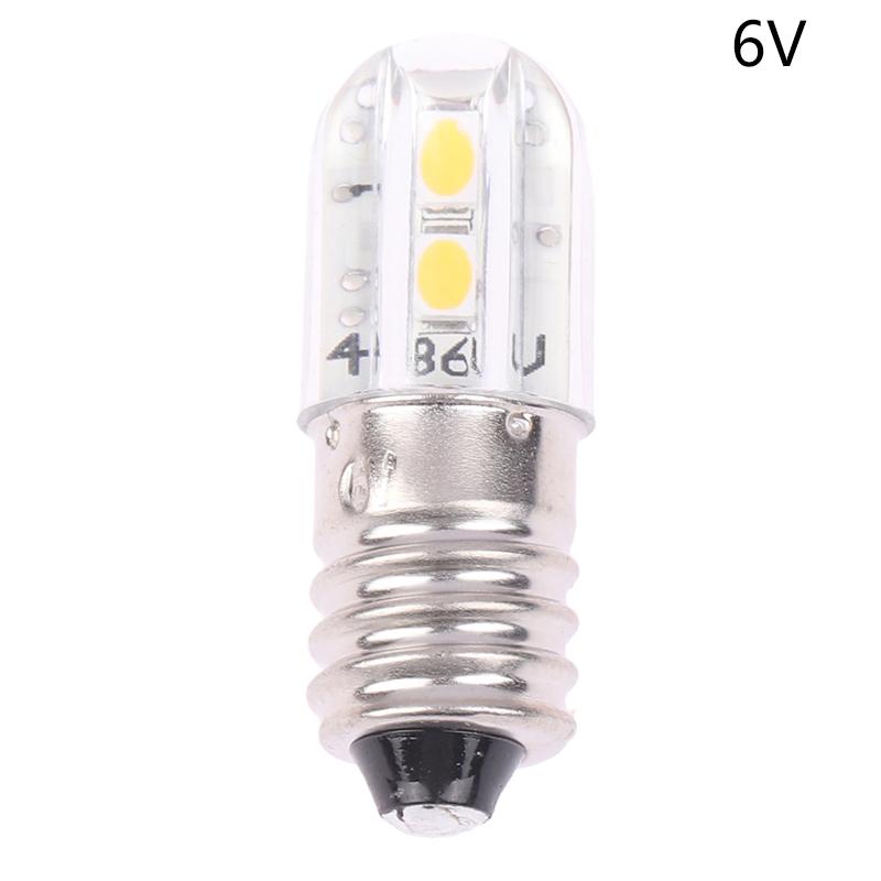 E10 Led Bulb 6V 12V 24V Upgrade Bulbs 4LED Lamp Replacement For Torch Indicator Bulb Headlight Motor Bicycle LED Bulbs