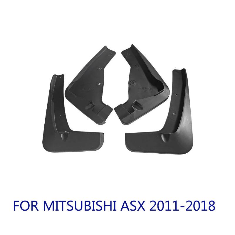 Для Mitsubishi ASX 2011-2018 Автомобильные брызговики Защита от брызг Защита от загрязнений Переднее Заднее крыло