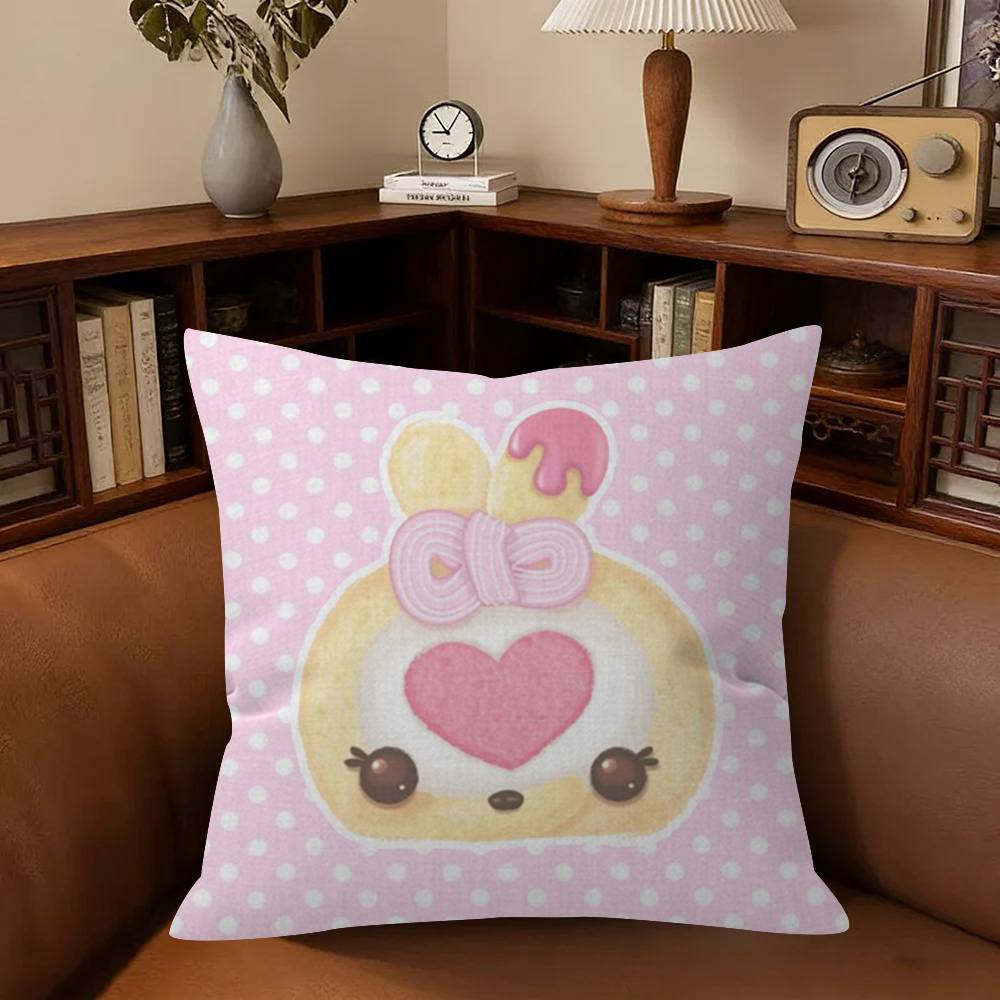 Cute Num Noms Cartoon Cushion Cover Decorative Pillow Sofa Home Decor Case Pillow Cases