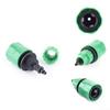 2 Pcs Garden Water Hose Pipe Tap Connector Connection Fitting Adapter Hosepipe