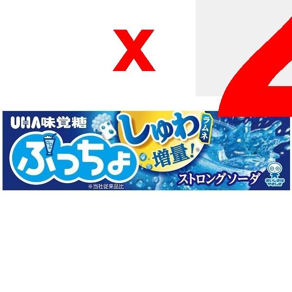 UHA Pucho Stick Крепкая газированная вода 10 шт.. Количество таблеток внутри Pucchio было увеличено. Количество таблеток внутри Pucchio было увеличено.