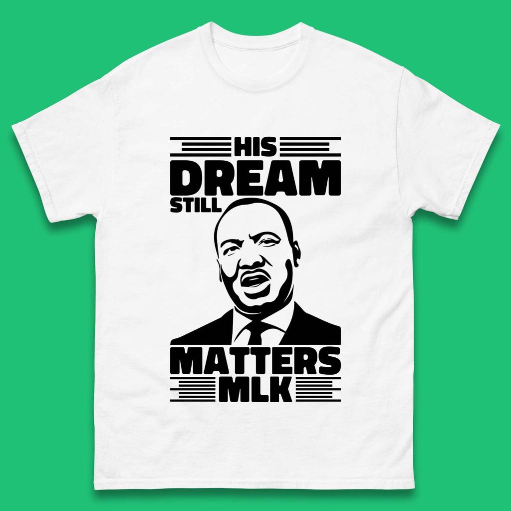 Martin Luther King Mens T-Shirt Womens Tops Tees