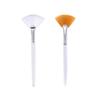 1Pc Facial Brushes Fan Shape Makeup Brushes Portable Mask Brushes Cosmetic Tools