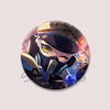 Anime Game Twisted Wonderland Soft Button Pins Tinplate Round Brooch Cartoon Badge Backpack Jacket Accessories Gifts for Friends