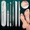 Smooth Removal Nail Care Set Multi-Functional Cuticle Remover Tools Pedicure Tools  Smooth Skin