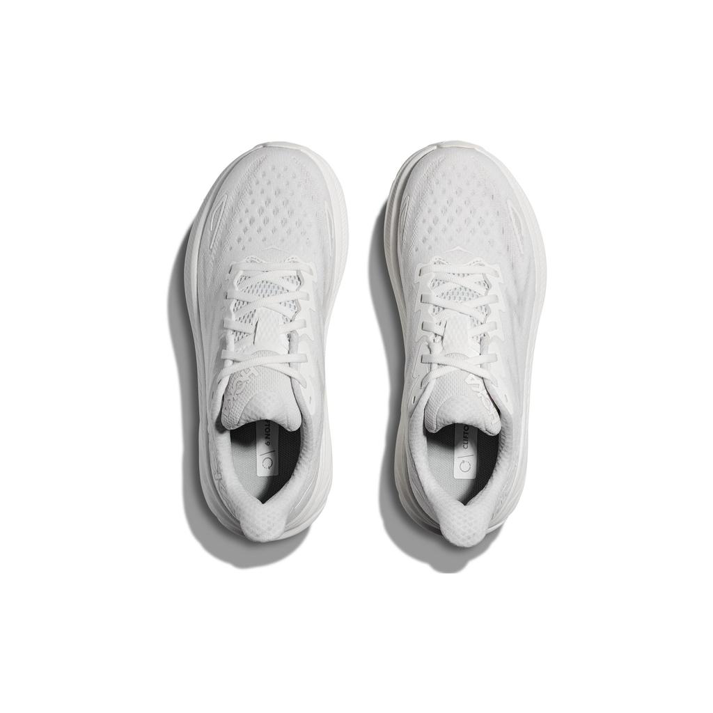 HOKA Clifton 9 Triple White Женские кроссовки 1127896-WWH