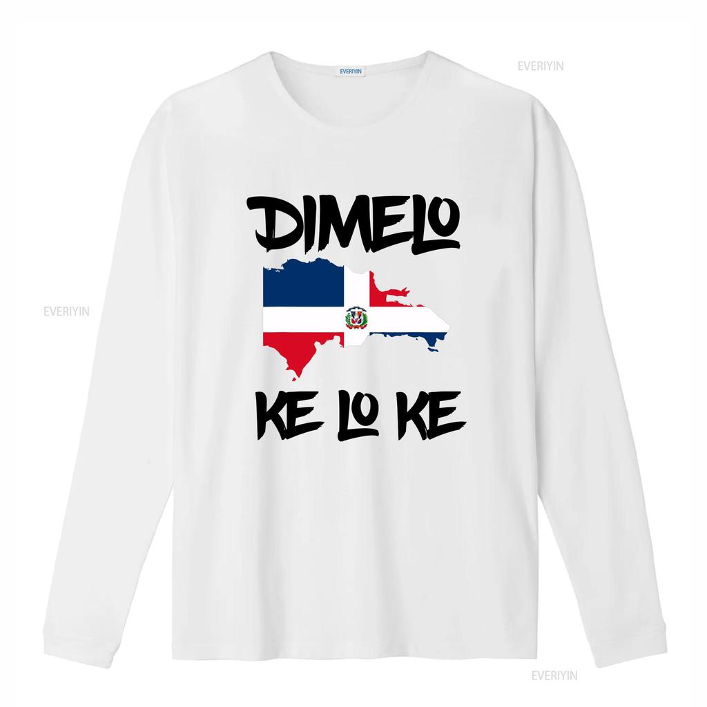Dimelo Ke Lo Dominican Republic shirt for men Woman kids T vintage Washed Comfortable Top For Everyday Wear Breathable