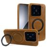 Waxed Leather Case for Xiaomi 15 Ultra 17 Pro Max 14 13T Pro Business Vintage Slim Fit Magnetic Kickstand Full Body Shockproof Protective Cover