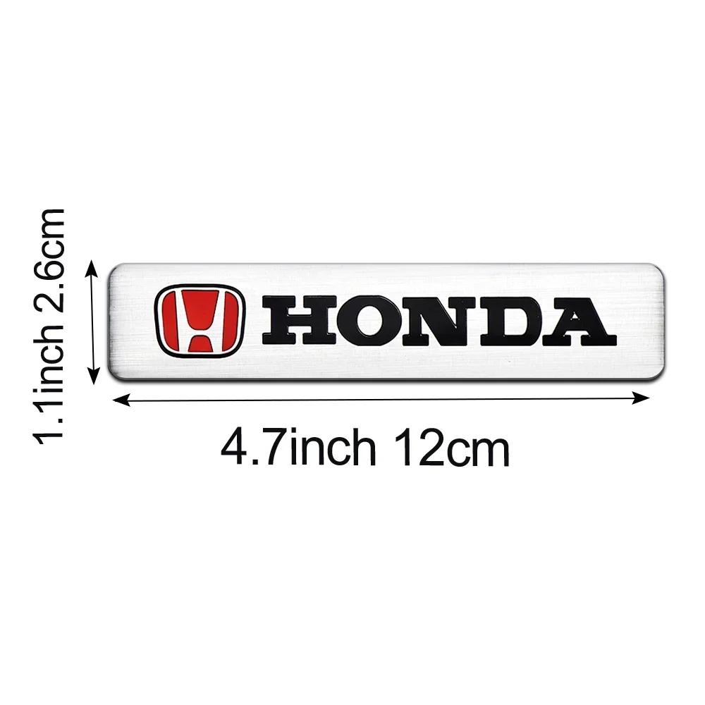 2025 Hot 3D Meta Car Sticker Auto Door Shield Emblem Car Body Badge Sticker For Honda Civic FIT Odyssey City Concept S1 Vezel XR