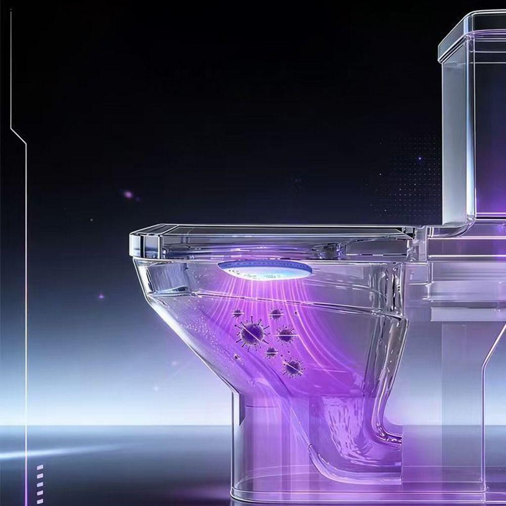 Heart Shaped UV Toilet Disinfector USB Rechargeable Toilet Disinfection Lamp Toilet
