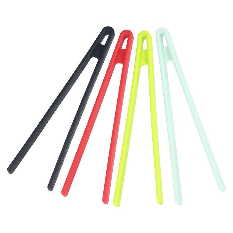 Силиконовые щипцы для тостов, щипцы для кухни, нескользящие зажимы для приготовления пищи, инструменты для барбекю и салата, кухонные принадлежности для гриля