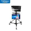 Professional Teleprompter System with Pneumatic Tripod Stand