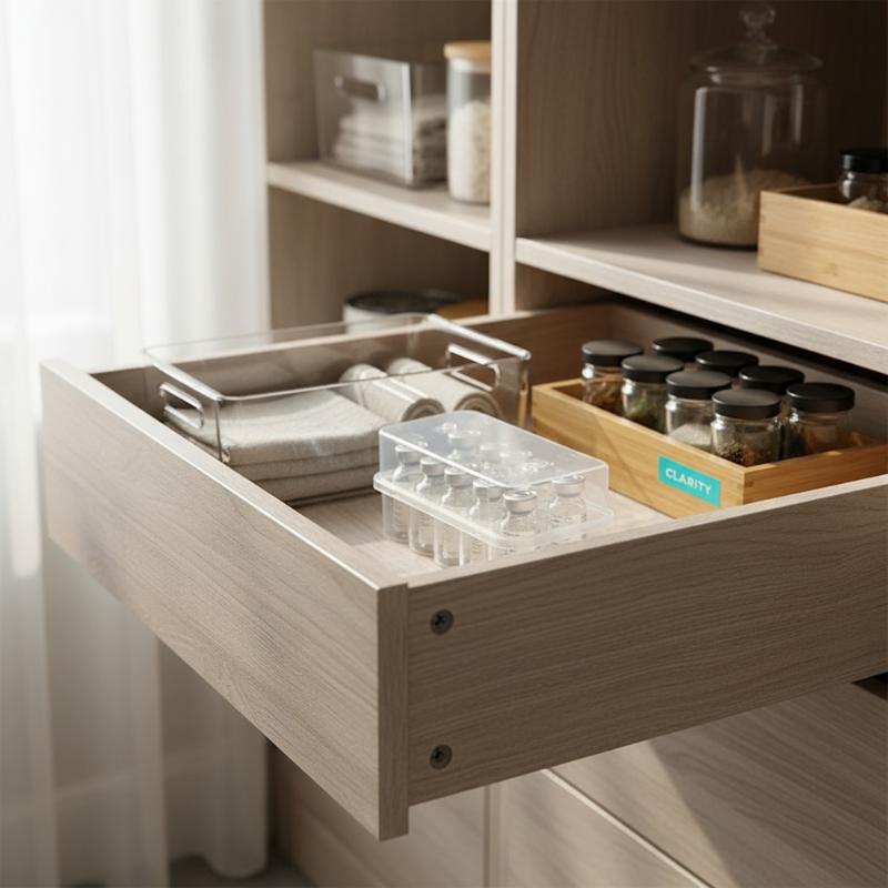 20ml Vial Storage Organizer Plastic Clear 10 Slot Microtube Box for Science Lab Sample Classification