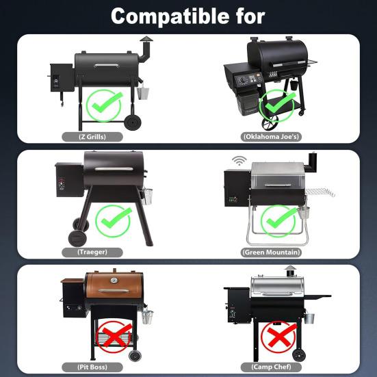 20 шт. ведро для смазки барбекю, вкладыш из оловянной фольги, уличный гриль-барбекю, алюминиевая фольга, подкладка барабана, аксессуары для гриля для Traeger Pro Series 575/780 22/34 Series