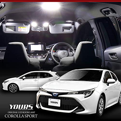Специально разработанный комплект светодиодных ламп для салона Toyota Corolla Sport