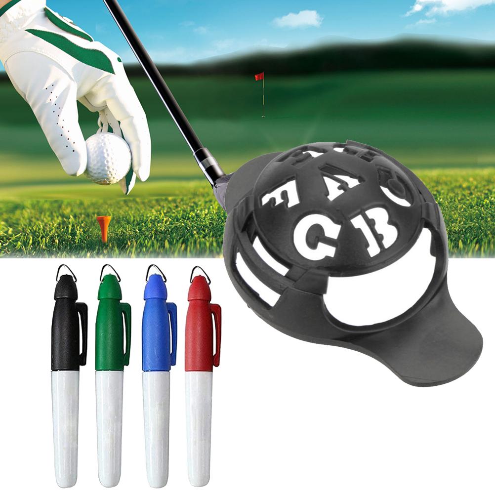 6pcs Ball Lines Marker Letters Pattern Drawing Tool Template Liner for Games  Acessory with Four