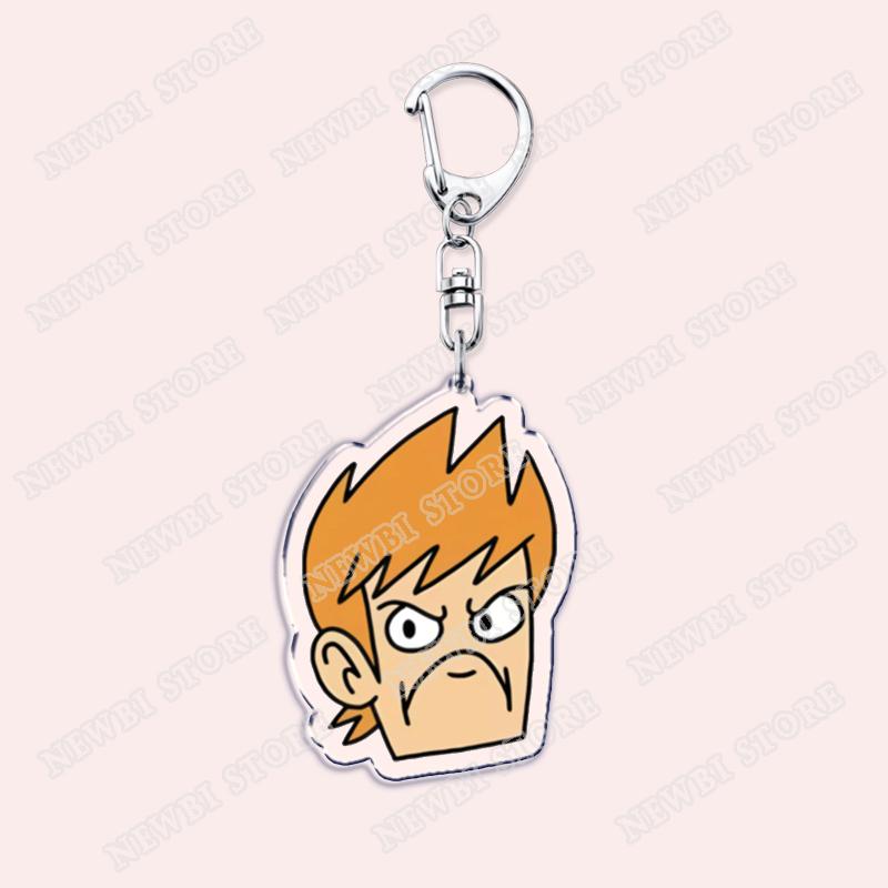 Популярные брелки Eddsworld Торд для аксессуаров Сумки Аниме Комикс Ринго Эддс Мем Брелки Украшения Геймеры Фанаты Друзья Подарки