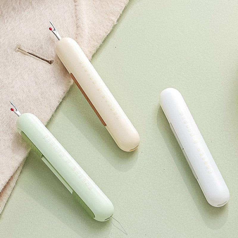 2-в-1 нитевдеватель швейные инструменты, легкий нитевдеватель автоматический нитевдеватель, швейный ниточный съемник распарыватель швов распарыватель стежков