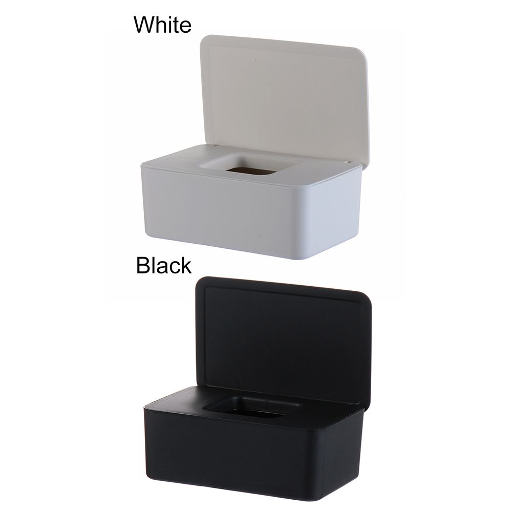 Dust-proof Holder Container Napkin Storage Paper Case Home Tissue Baby Wipes Wet Tissue Box