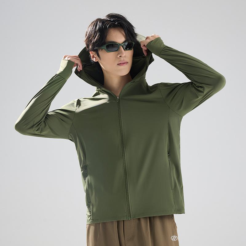 Unisex Ice Silk UV Protection Jacket - Trendy, Elastic, Casual for Mountaineering
