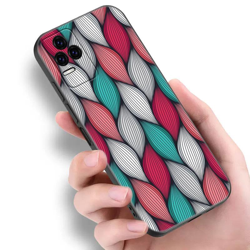 Эстетичный чехол для телефона из африканской восковой ткани для Xiaomi Redmi Note 5 6 9T K20 K40 K50 Pro 7A 8A 9A 9C 9i 10A 10C A1 S2 TPU Черная крышка