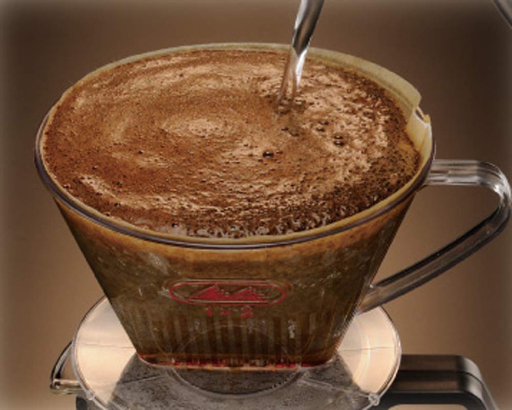 Melitta Coffee Filter Paper, 2-4 Cups, Aroma Magic FSC Mix, 1x2, Natural Brown, 100 Sheets, PA 1x2G, NB