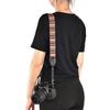 Universal 1cm Wide Colorful Polyester Fabric Shoulder Neck Camera Belt Strap