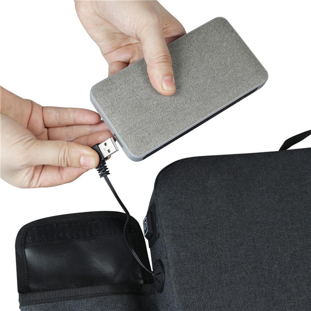 Outdoor USB intelligent Heating Seat cushion warm heating pad Winter Camping Seat Cushion