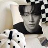 Певцы Актеры Kpop Ли Джунхо Наволочка Модная Квадратная Наволочка Спальня Диван Комната Ins Декор Отдых
