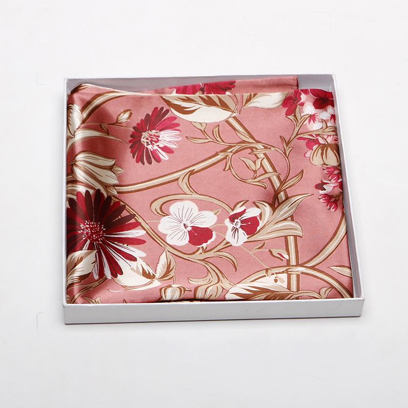 High-quality Luxurious Silk Scarves Headband Scarfs Neck Scarf For Women Chain Silk Scarf Women's Decorative Shawl