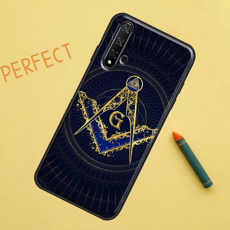 Логотип Символ Масонства Для Huawei Nova 12s 11i 7i 8i 12i Y73 Y70 Y90 Y60 Y72 Y61 Y91 9 10 SE P40 Lite P30 Pro Чехол