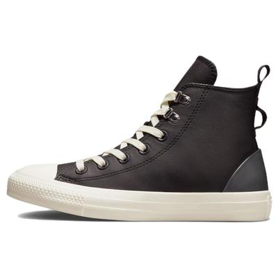 Chuck Taylor All Star Удобные и универсальные эспадрильи на высокой платформе Женские Черные